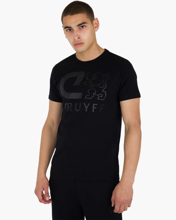 ro Cruyff tricou hernandez ss negru ZBZ0667 bărbați tricou