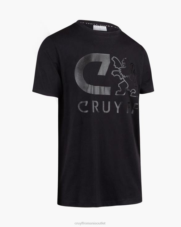ro Cruyff tricou hernandez ss negru ZBZ0667 bărbați tricou