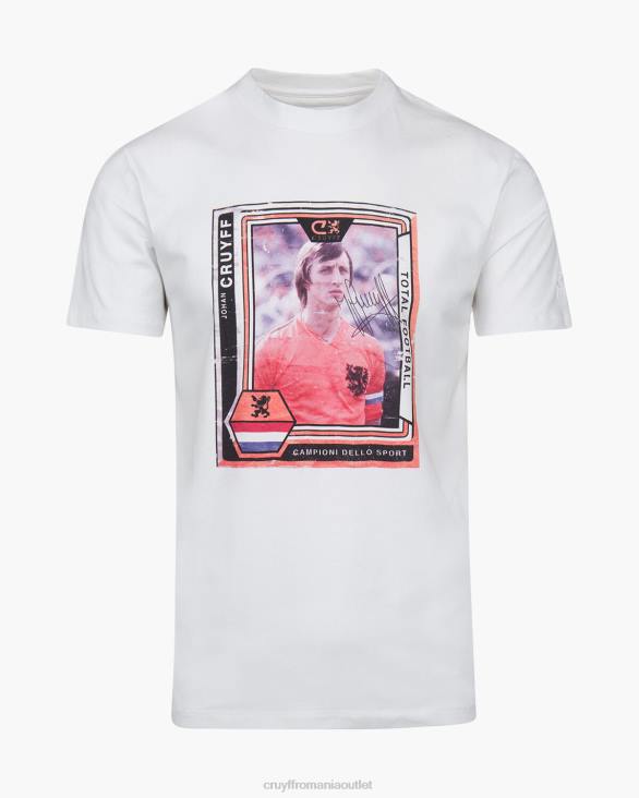 ro Cruyff tricou memorial nl alb ZBZ0783 bărbați tricou