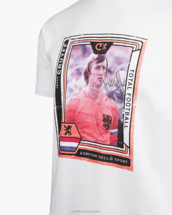 ro Cruyff tricou memorial nl alb ZBZ0783 bărbați tricou