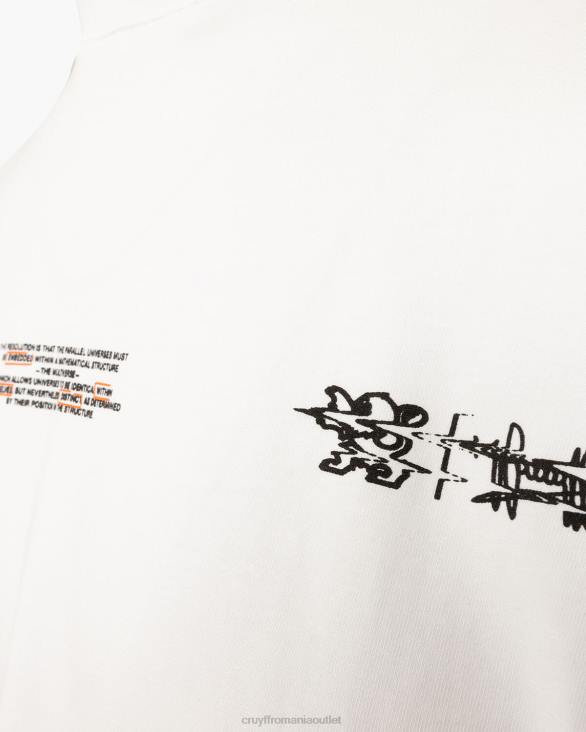 ro Cruyff tricou morris alb ZBZ0288 bărbați tricou