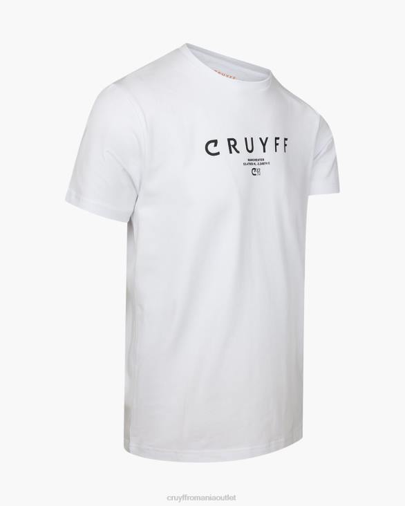 ro Cruyff tricou pachet city alb ZBZ0675 bărbați tricou