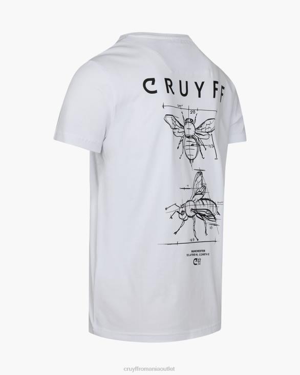 ro Cruyff tricou pachet city alb ZBZ0675 bărbați tricou
