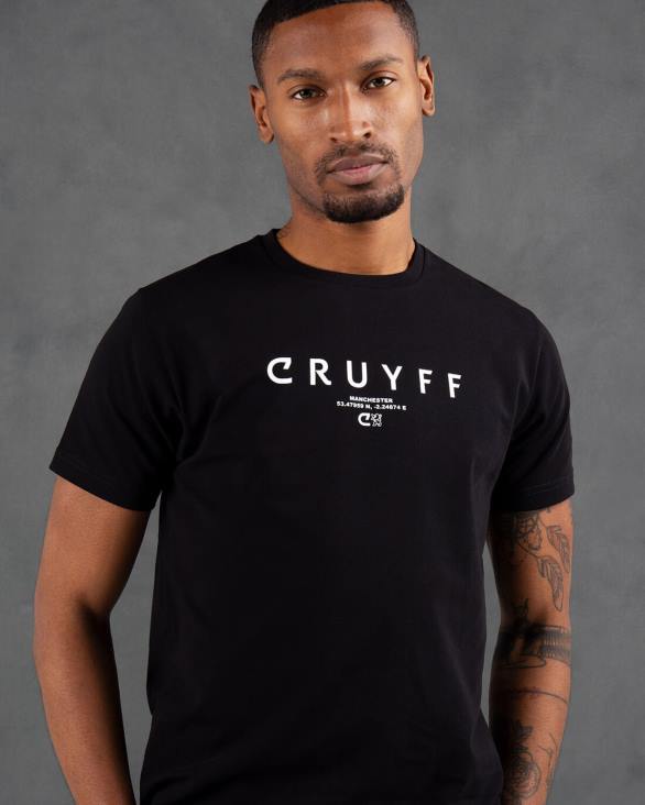 ro Cruyff tricou pachet city negru ZBZ0676 bărbați tricou