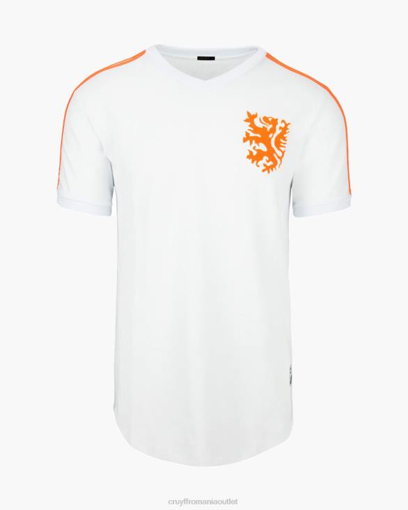ro Cruyff tricou pentru Cupa Mondială alb ZBZ0788 bărbați tricou