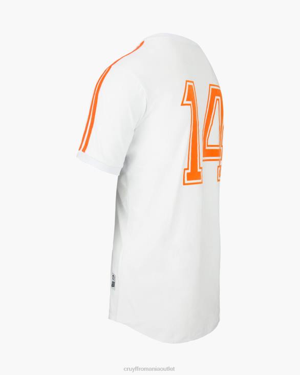 ro Cruyff tricou pentru Cupa Mondială alb ZBZ0788 bărbați tricou