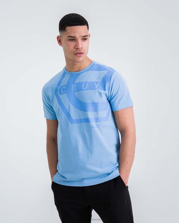 ro Cruyff tricou saul albastru ZBZ0891 bărbați tricou