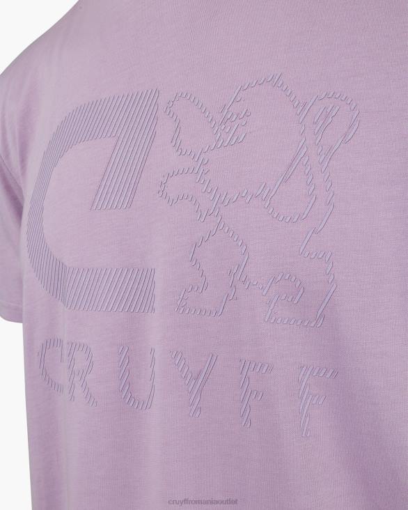 ro Cruyff ximo tee Violet ZBZ0826 bărbați tricou