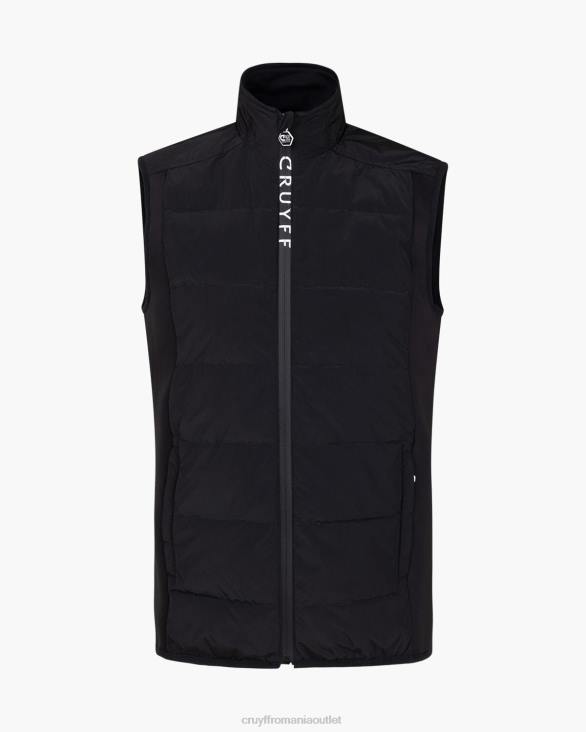 ro Cruyff seul încălzitor de corp negru ZBZ0696 bărbați vestă