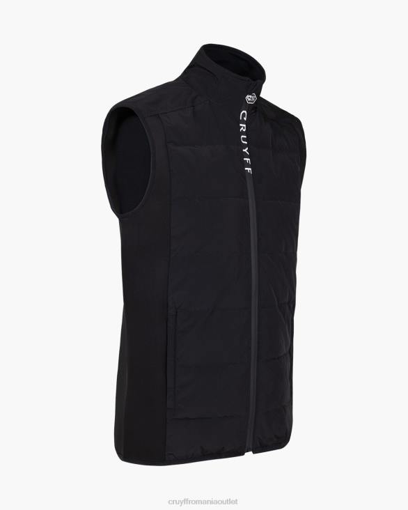 ro Cruyff seul încălzitor de corp negru ZBZ0696 bărbați vestă