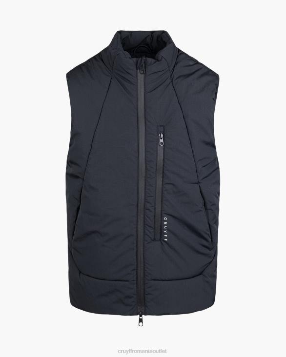 ro Cruyff veleta gilet negru ZBZ0461 bărbați vestă