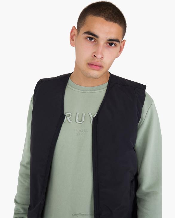 ro Cruyff vesta utilitare francesc negru ZBZ0772 bărbați vestă