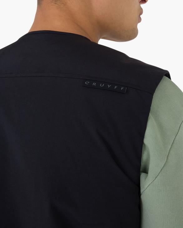 ro Cruyff vesta utilitare francesc negru ZBZ0772 bărbați vestă