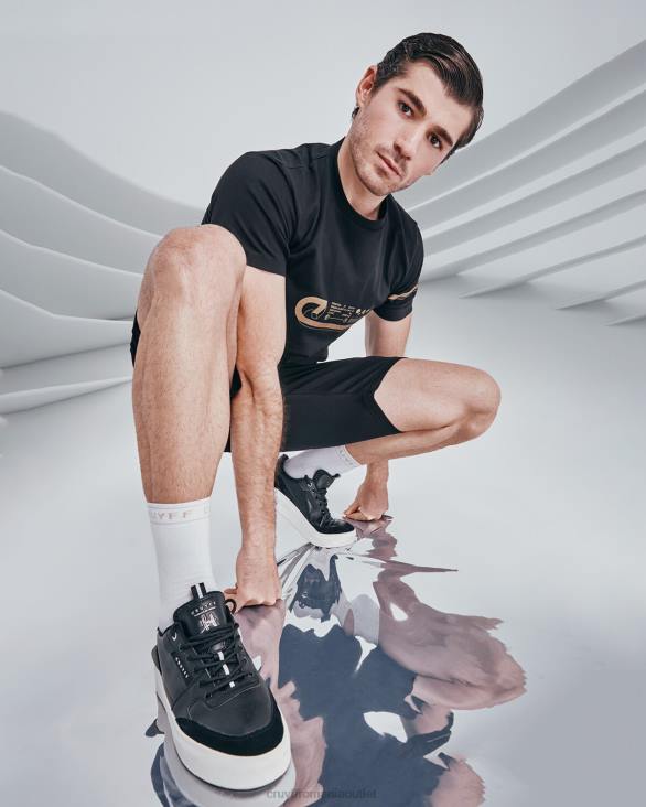 ro Cruyff a aprobat tenisul negru ZBZ01 bărbați adidași