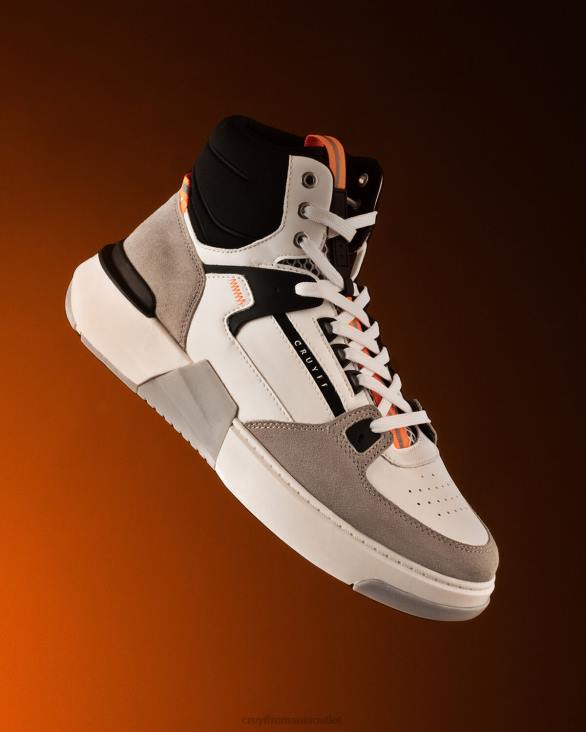 ro Cruyff coșul spart alb/gri ZBZ0501 bărbați adidași