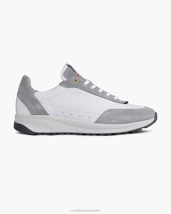 ro Cruyff duminica casual alb/gri ZBZ0905 bărbați adidași