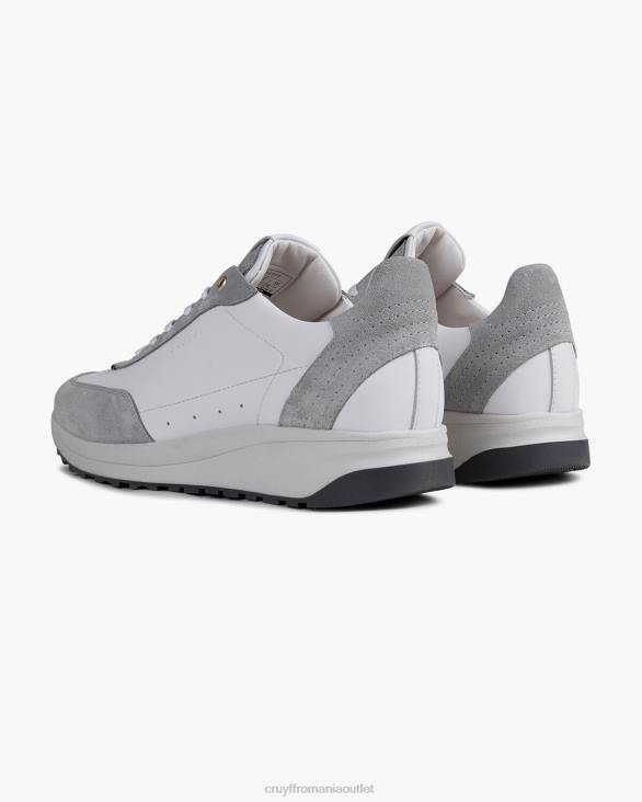 ro Cruyff duminica casual alb/gri ZBZ0905 bărbați adidași