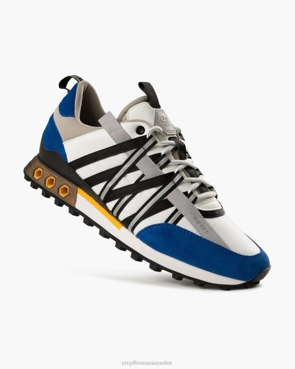 ro Cruyff fearia hex-tech alb/albastru ZBZ0217 bărbați adidași