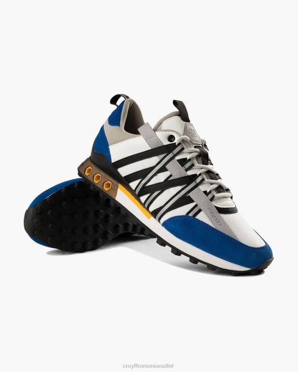 ro Cruyff fearia hex-tech alb/albastru ZBZ0217 bărbați adidași
