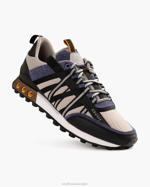 ro Cruyff fearia hex-tech gri/albastru ZBZ0270 bărbați adidași