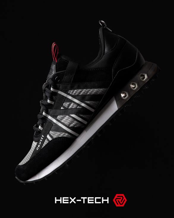 ro Cruyff fearia hex-tech gri inchis ZBZ0211 bărbați adidași