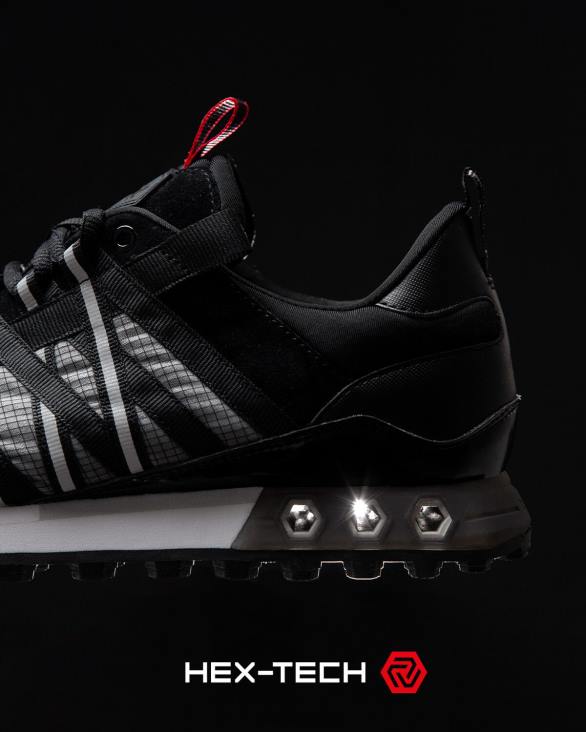 ro Cruyff fearia hex-tech gri inchis ZBZ0211 bărbați adidași