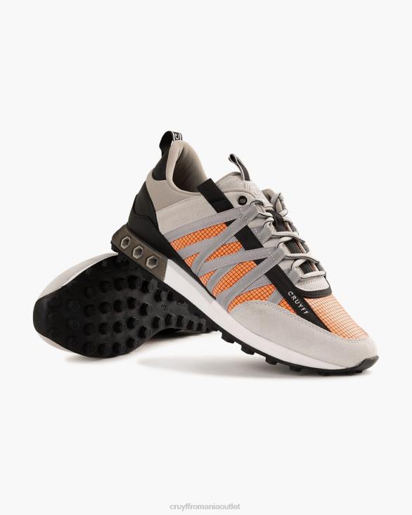 ro Cruyff fearia hex-tech gri/portocaliu ZBZ0209 bărbați adidași
