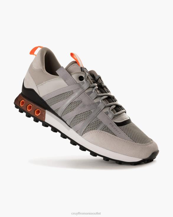 ro Cruyff fearia hex-tech gri/portocaliu ZBZ0214 bărbați adidași