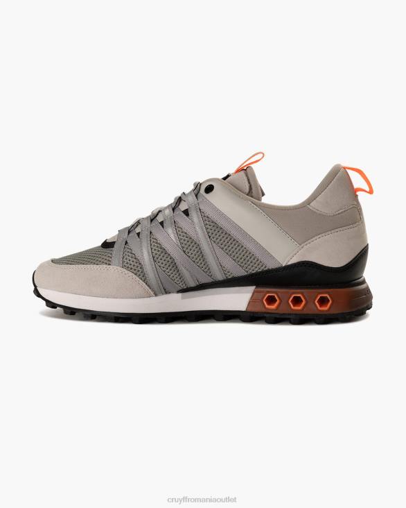 ro Cruyff fearia hex-tech gri/portocaliu ZBZ0214 bărbați adidași