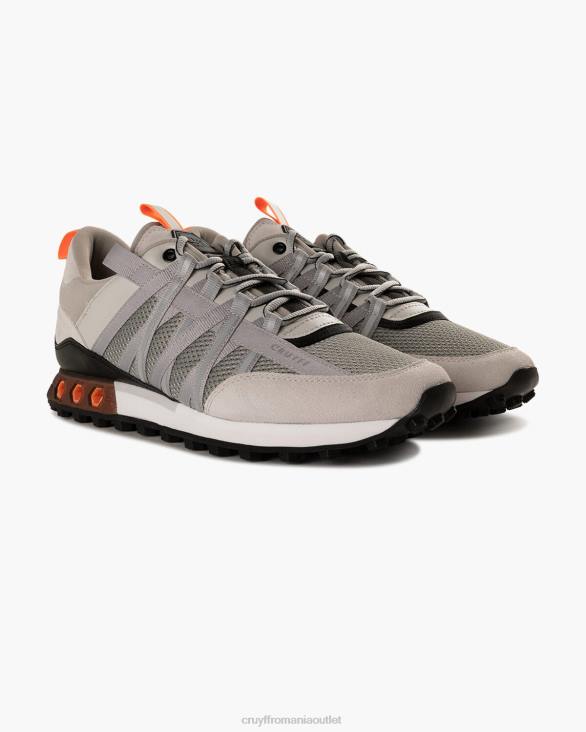 ro Cruyff fearia hex-tech gri/portocaliu ZBZ0214 bărbați adidași