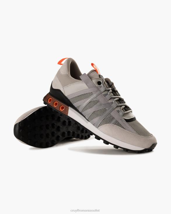 ro Cruyff fearia hex-tech gri/portocaliu ZBZ0214 bărbați adidași