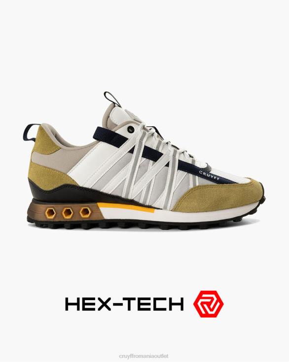 ro Cruyff fearia hex-tech gri-verzui ZBZ0224 bărbați adidași
