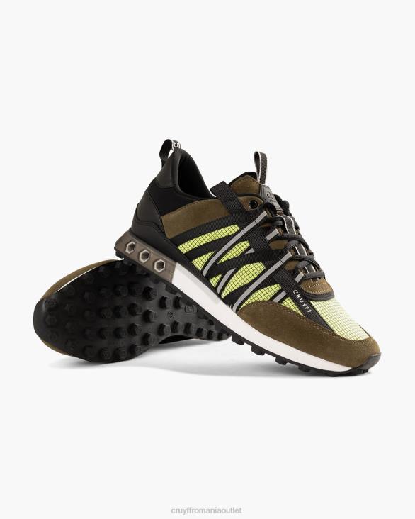 ro Cruyff fearia hex-tech verde/portocaliu ZBZ0210 bărbați adidași