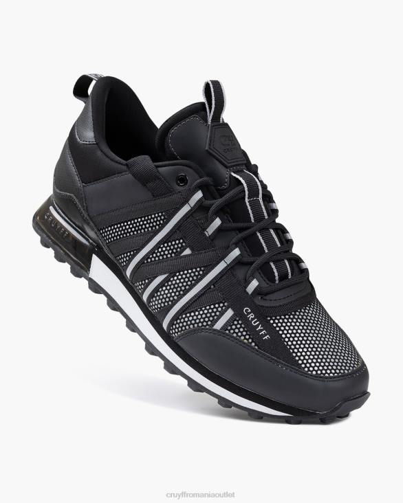 ro Cruyff fearia-reflect flock/mat negru argintiu ZBZ0469 bărbați adidași