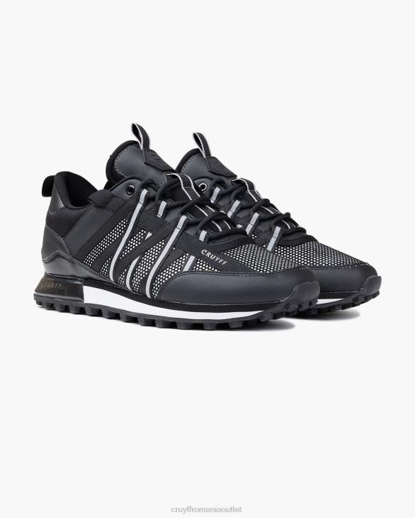 ro Cruyff fearia-reflect flock/mat negru argintiu ZBZ0469 bărbați adidași