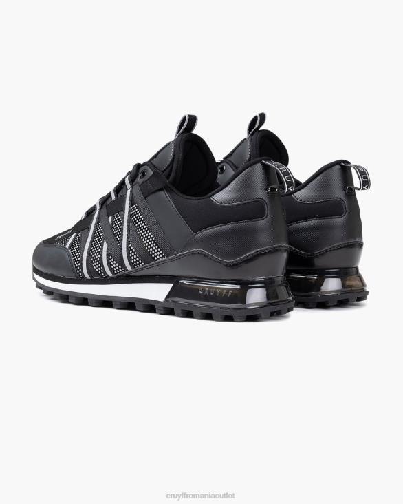 ro Cruyff fearia-reflect flock/mat negru argintiu ZBZ0469 bărbați adidași