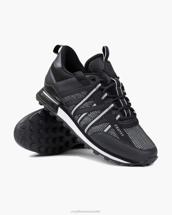 ro Cruyff fearia-reflect flock/mat negru argintiu ZBZ0469 bărbați adidași