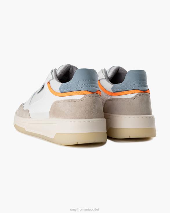 ro Cruyff nemes mid alb/diverse ZBZ0284 bărbați adidași