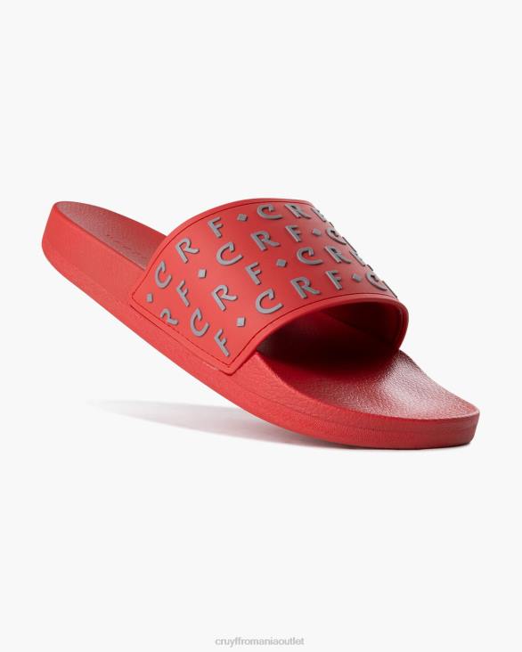ro Cruyff crf slide roșu ZBZ0245 bărbați diapozitive