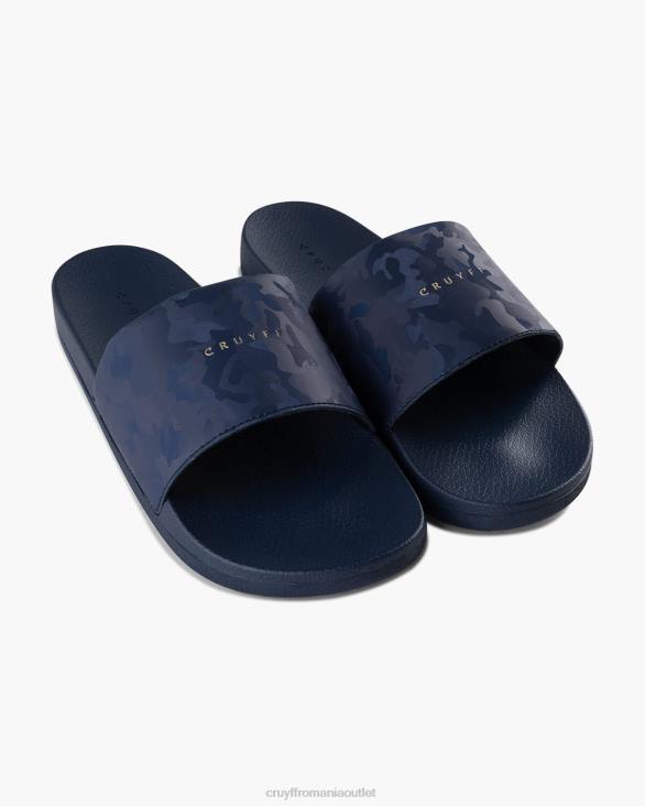 ro Cruyff tobogan camuflaj marina ZBZ0138 bărbați diapozitive