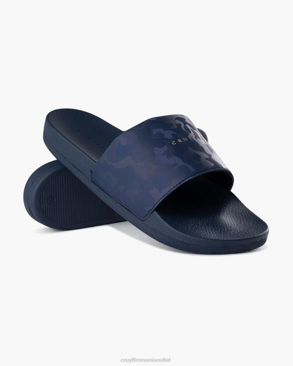 ro Cruyff tobogan camuflaj marina ZBZ0138 bărbați diapozitive