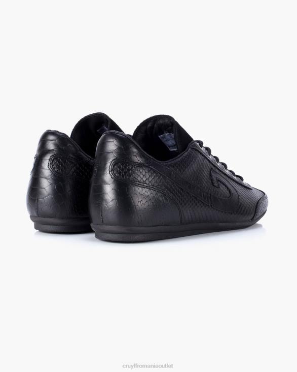 ro Cruyff piele vanenburg-anaconda negru ZBZ0794 bărbați pantofi