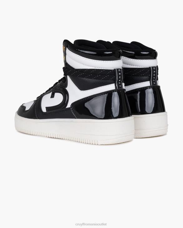 ro Cruyff campo high lux alb negru ZBZ01006 femei adidași