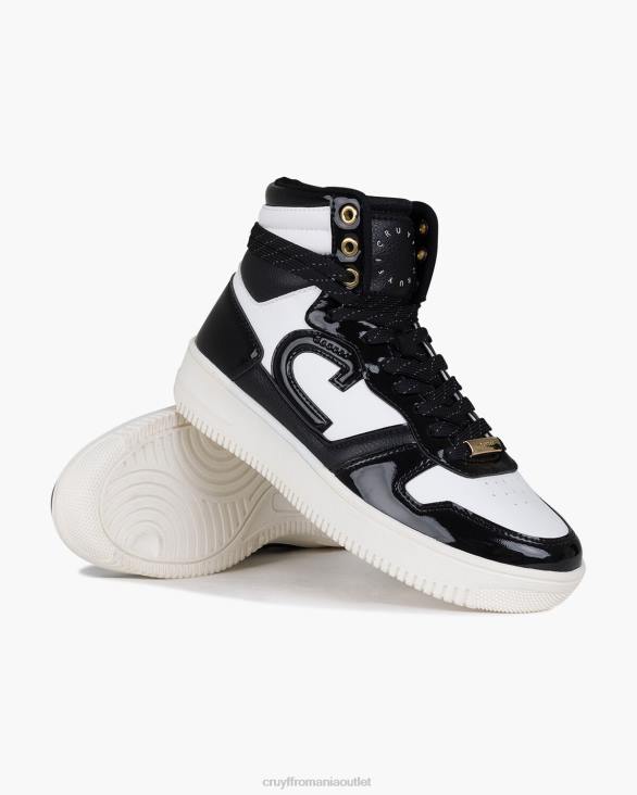ro Cruyff campo high lux alb negru ZBZ01006 femei adidași