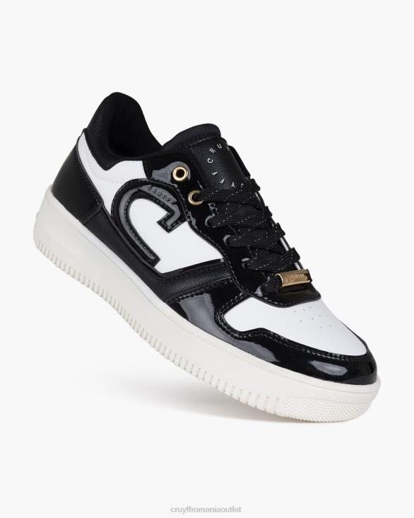 ro Cruyff campo low lux alb negru ZBZ01324 femei adidași