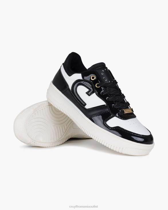 ro Cruyff campo low lux alb negru ZBZ01324 femei adidași