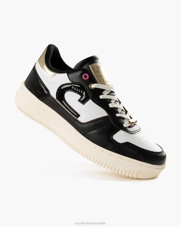 ro Cruyff campo low lux alb negru ZBZ0988 femei adidași