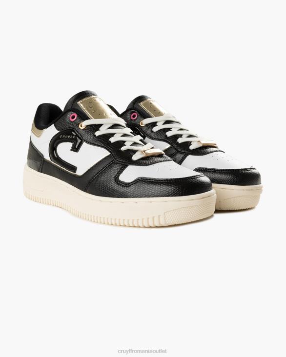 ro Cruyff campo low lux alb negru ZBZ0988 femei adidași