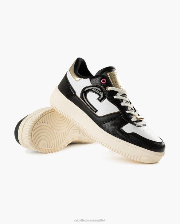 ro Cruyff campo low lux alb negru ZBZ0988 femei adidași