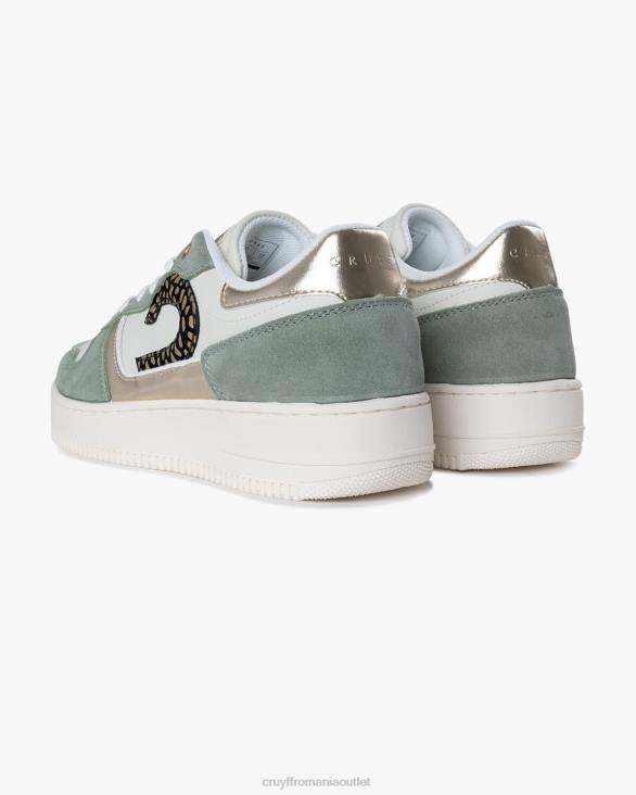 ro Cruyff campo low lux verde/alb ZBZ0977 femei adidași